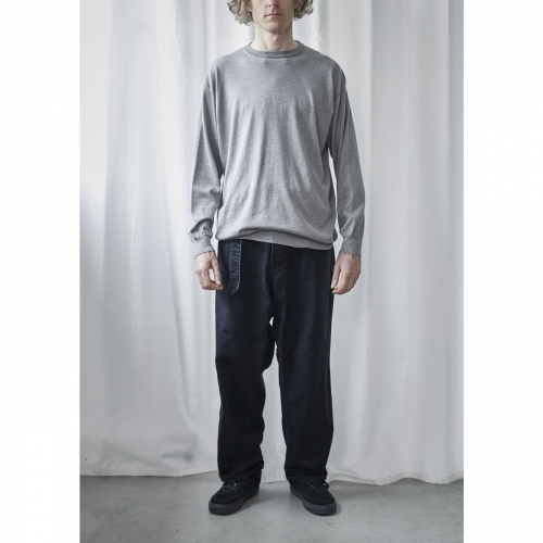 COMOLI / コモリ | ベルテッド デニムパンツ - Black | 通販 - 正規 