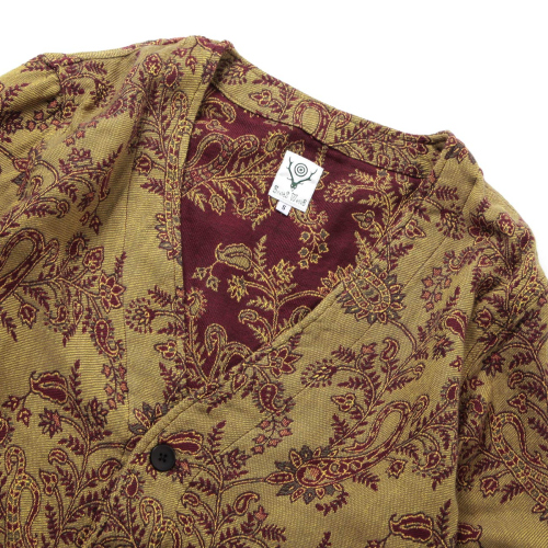 South2 West8 / サウスツーウエストエイト | V Neck Jacket - Cotton 