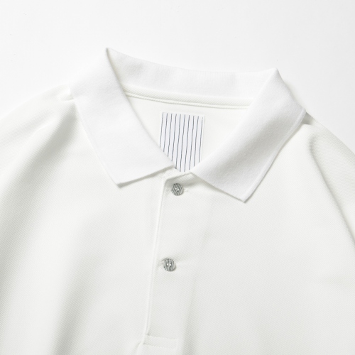 S.F.C Stripes For Creative / エスエフシー | BIG LS POLO - White 