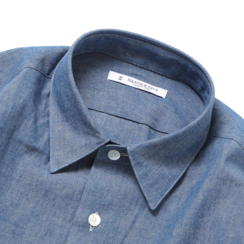MAATEE & 生暖かい SONS レギュラーカラーシャツ CHARLES