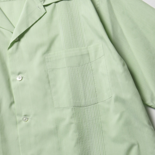 AURALEE / オーラリー | FINX SILK STRIPE CUBA SHIRTS (メンズ  