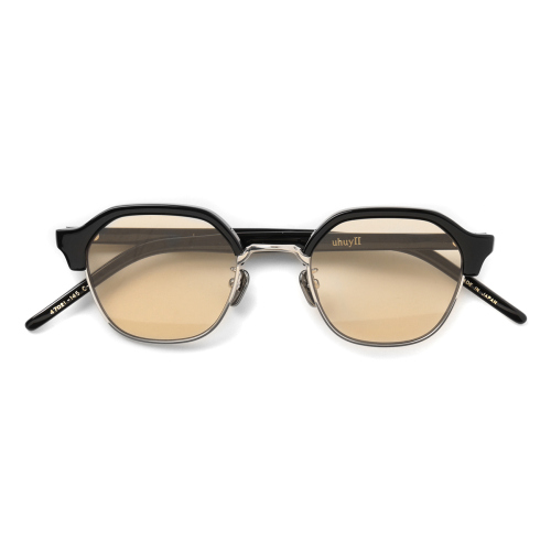 kearny / カーニー | uhuy 2 - Black × Silver / lens Brown | 通販 
