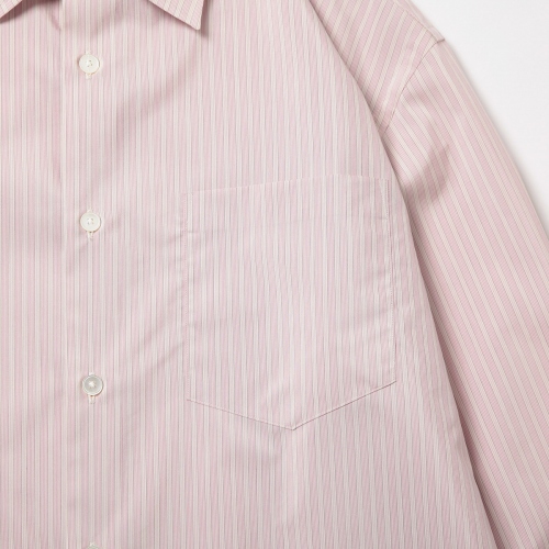 AURALEE A23SS02PS ストライプシャツ 3サイズオーラリー（AURALEE 