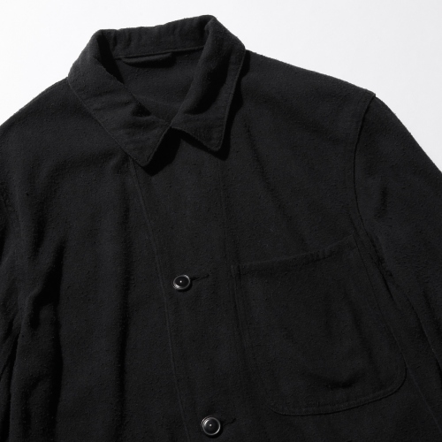 COMOLI / コモリ | シルクネップ カバーオール - Black | 通販 - 正規 