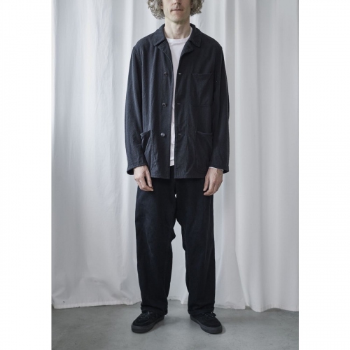 COMOLI / コモリ | シルクネップ カバーオール - Black | 通販 - 正規 