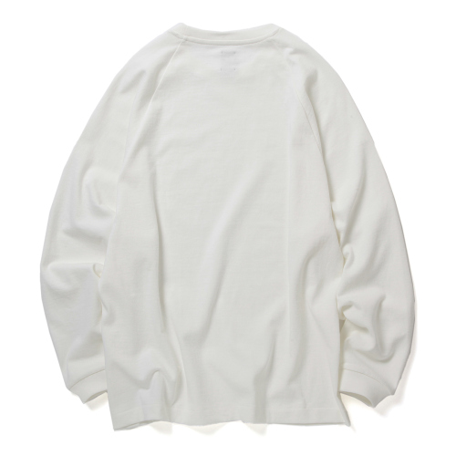 BATONER / バトナー | JUMBERCA TENJIKU RAGLAN L/S (メンズ) - White 