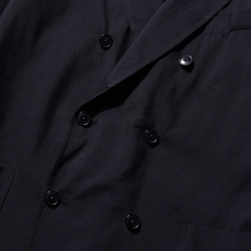 COMOLI / コモリ | リネンウール Wジャケット - Navy | 通販 - 正規 