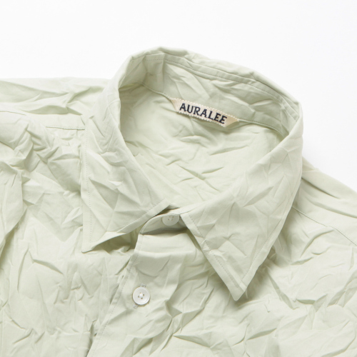 AURALEE / オーラリー | WRINKLED WASHED FINX TWILL SHIRT 
