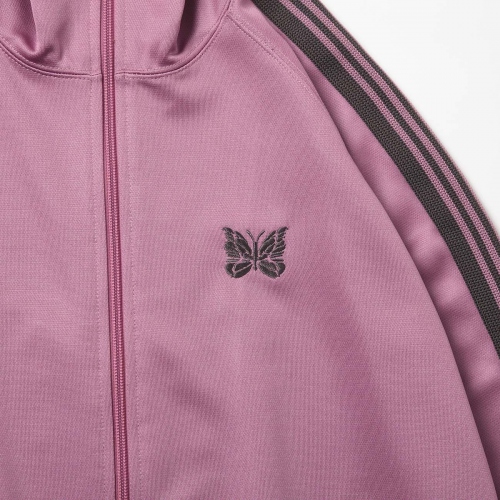 Needles / ニードルズ | Track Jacket - Poly Smooth - Smoke Pink 