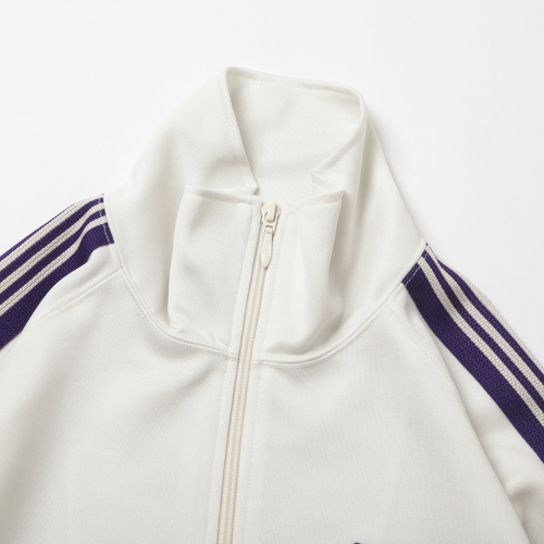 Needles / ニードルズ | Track Jacket - Poly Smooth - Ice White  