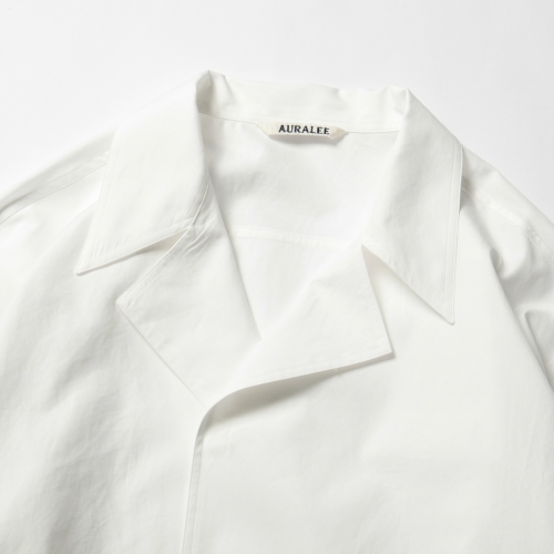 AURALEE / オーラリー | WASHED FINX TWILL P/O SHIRTS (メンズ 