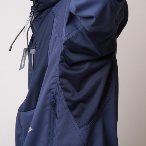 and wander / アンドワンダー|trek jacket - Navy | 通販 - 正規取扱店  
