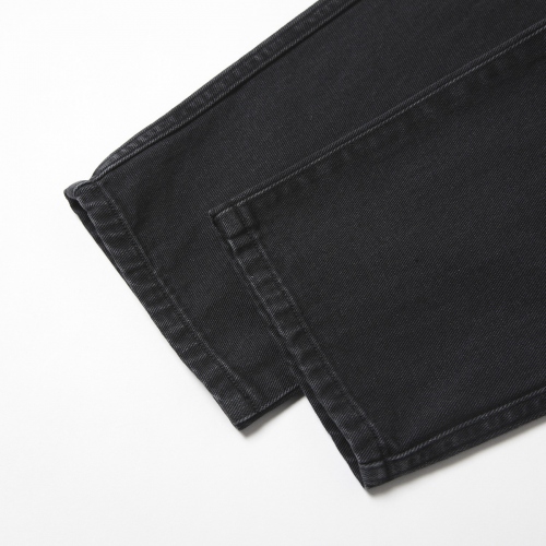 COMOLI / コモリ | コットンツイル ライダーパンツ - Black | 通販 