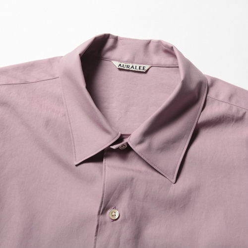AURALEE / オーラリー | WASHED FINX TWILL BOX SHIRTS (メンズ 