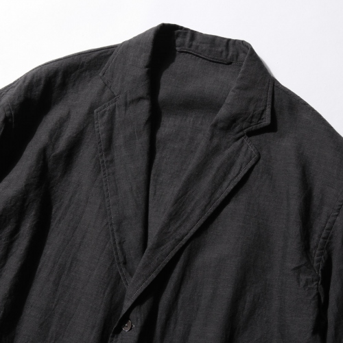 COMOLI / コモリ | ベタシャン シャツジャケット - Black | 通販 