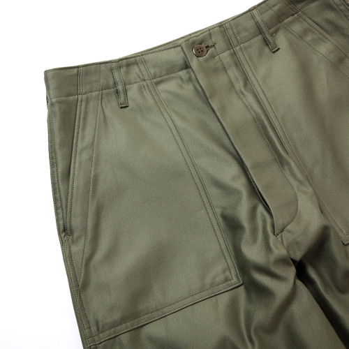 INTERIM / インテリム | GIZA BACK SATIN BAKER PANTS - Olive | 通販 