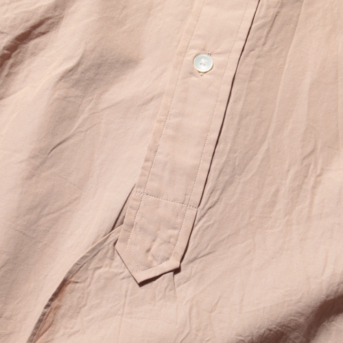 COMOLI / コモリ | バンドカラーシャツ - Sand Pink | 通販 - 正規取扱 