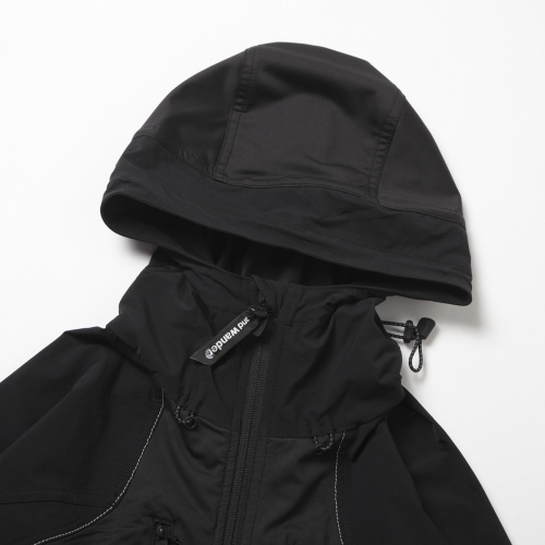 and wander / アンドワンダー | trek jacket 3 - Black | 通販 - 正規 