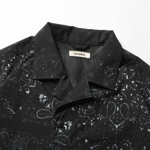 onoma.lab / オノマ・ラボ | VERSATILE FIELD SHIRTS Bandana - Black 