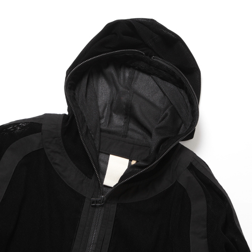 JIAN YE / ジェンイェ | MESH HOOD 弍 - Black | 通販 - 正規取扱店 