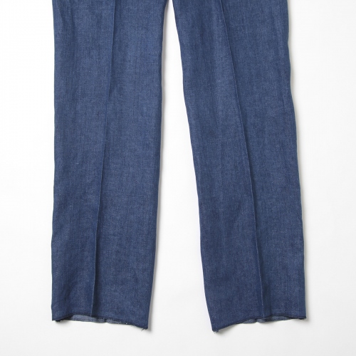 NEAT / ニート | LINEN BLEACH DENIM / Standard Type 1 - Indigo 