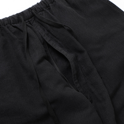 COMOLI / コモリ | フェードブラック ニータックパンツ - Fade Black 