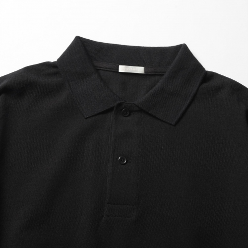 COMOLI / コモリ | 鹿の子 半袖ポロシャツ - Navy | 通販 - 正規取扱店 