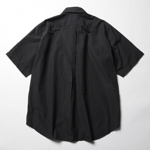 COMOLI / コモリ | コモリショートスリーブシャツ - Black | 通販  