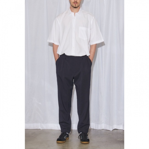 COMOLI / コモリ | コモリショートスリーブシャツ - Black | 通販 