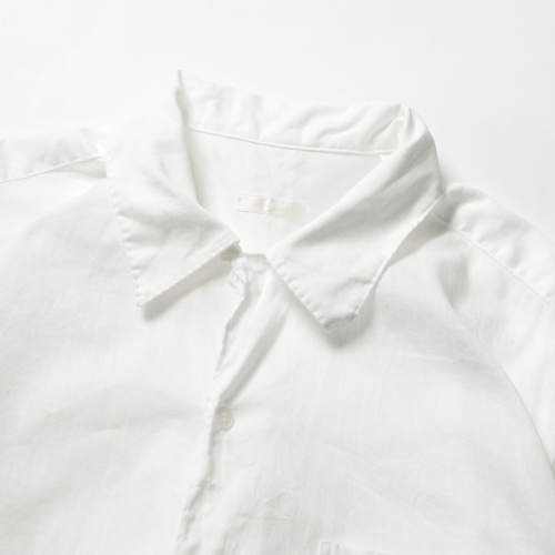 COMOLI / コモリ | ベタシャン オープンカラーシャツ - White | 通販 