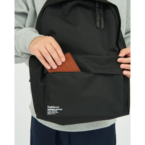 FreshService / フレッシュサービス | CORPORATE DAYPACK 28L - Black 