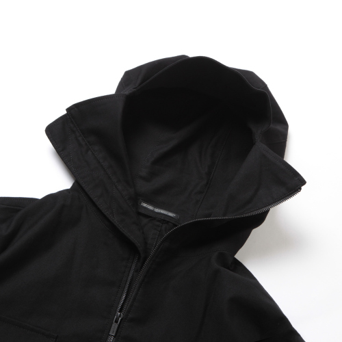 Yohji Yamamoto POUR HOMME / ヨウジ ヤマモト | WIDE TWILL BRIM HOOD 