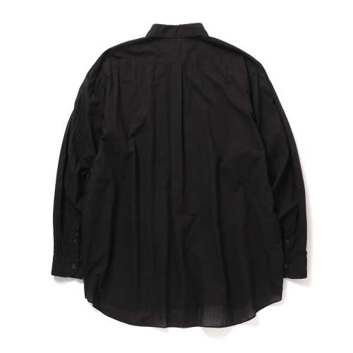 COMOLI / コモリ | KHADIコットン コモリシャツ - Black | 通販 - 正規 