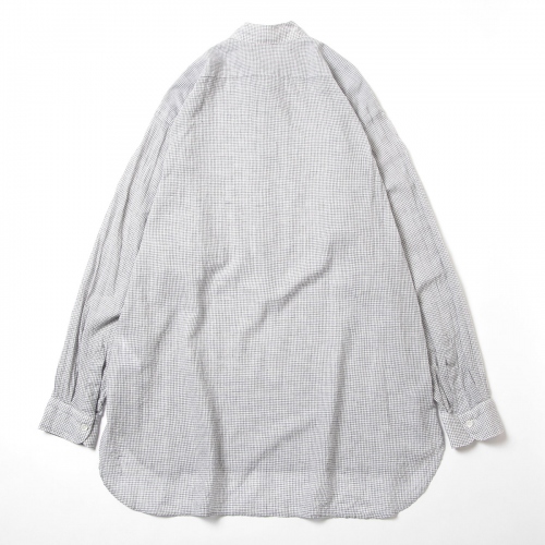 COMOLI / コモリ | KHADIコットン プルオーバーシャツ - Check | 通販 
