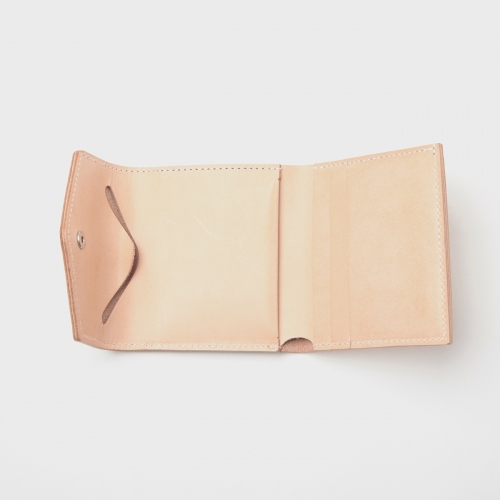Hender Scheme flap 朽ち果て wallet natural 