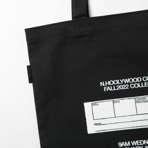 N.HOOLYWOOD / エヌハリウッド | 2222-AC80-peg TOTE BAG - Black  