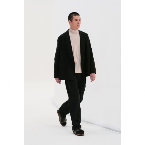 AURALEE / オーラリー | SUPER FINE WOOL COTTON TWILL SLACKS (メンズ 