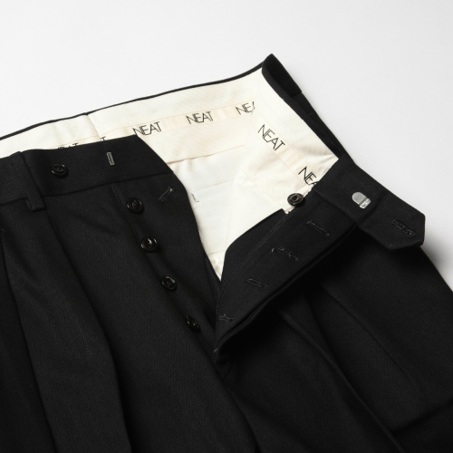 NEAT / ニート | Corn Denim / Standard - Black × Black | 通販 