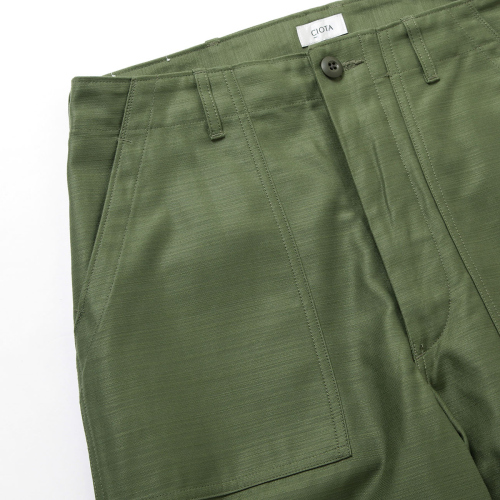 CIOTA / シオタ | Baker Pants (Wide Straight) - Olive | 通販 - 正規  