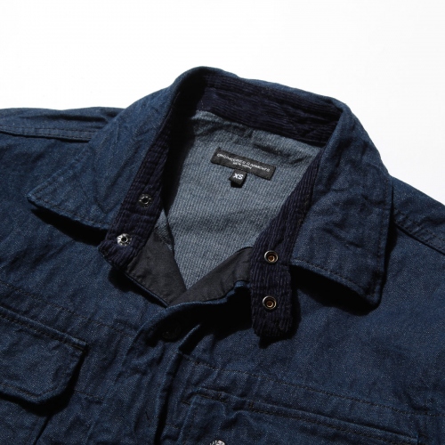 ENGINEERED GARMENTS | CPO Shirt - 11oz Cone Denim - Indigo | 通販 