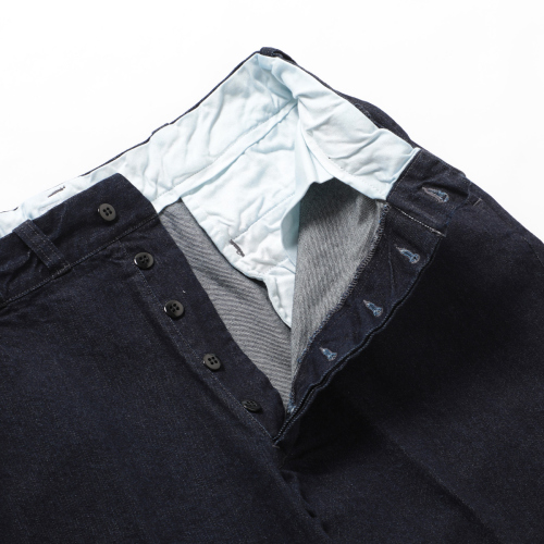 CIOTA / シオタ | Denim Slacks - Dark Navy (One Wash) | 通販 - 正規 
