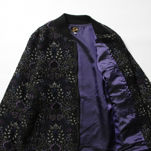 Needles / ニードルズ | B.B. Jacket - C/W/Pe/N Gobelin Jq. - Black  