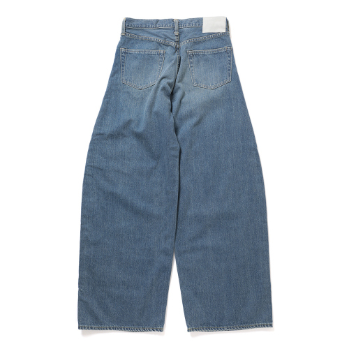 ssstein / シュタイン | DEFORMATION WIDE DENIM JEANS - Indigo 