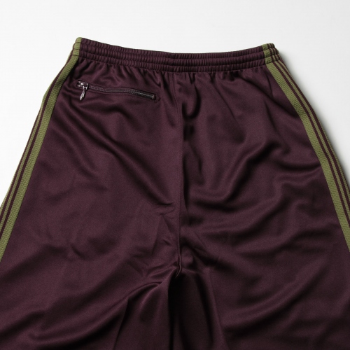 Needles / ニードルズ | H.D. Track Pant - Poly Smooth - Maroon 