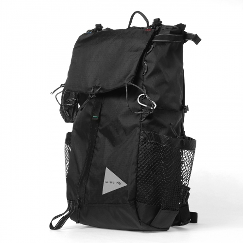 and wander / アンドワンダー | X-Pac 30L backpack - Black | 通販 