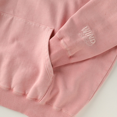WIND AND SEA / ウィンダンシー | SEA (pigment-dye) HOODIE - Fs Pink  