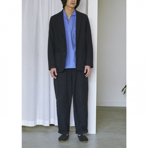 COMOLI / コモリ | インレイツイルJK - Navy | 通販 - 正規取扱店 