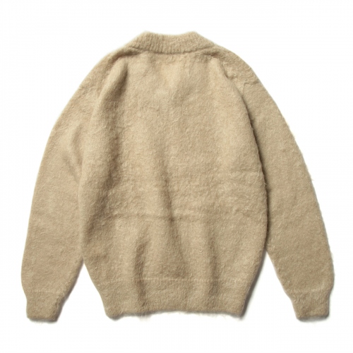 AURALEE / オーラリー | BRUSHED SUPER KID MOHAIR KNIT V-NECK P/O 