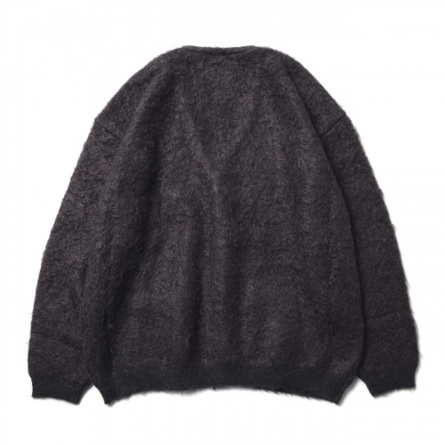 YOKE / ヨーク | 4COLOR MIX JACQUARD MOHIAR CARDIGAN - Black | 通販 