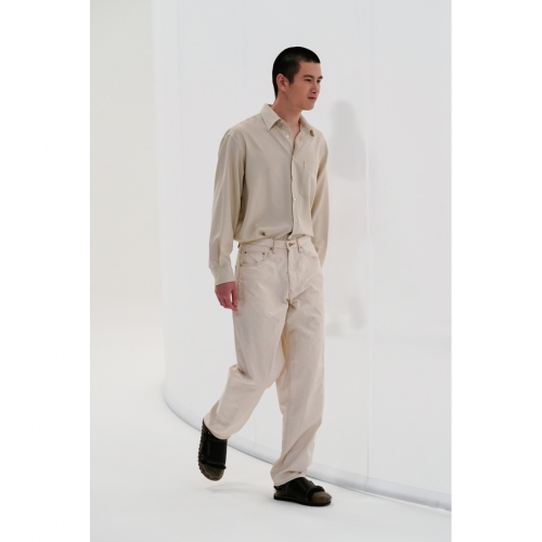 AURALEE / オーラリー | ORGANIC COTTON SLUB DUCK WIDE PANTS (メンズ  